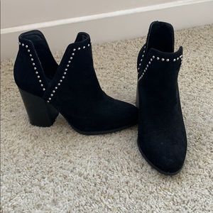 Studded booties